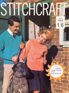 Cover photo, Stitchcraft magazine, April 1963