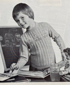 Photo from Stitchcraft magazine, May 1963